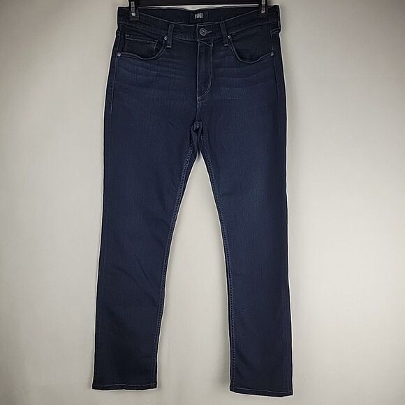 Paige Other - Paige Lennox Jeans Mens 32x29 Slim Fit Dominic Dark Wash Stretch Denim